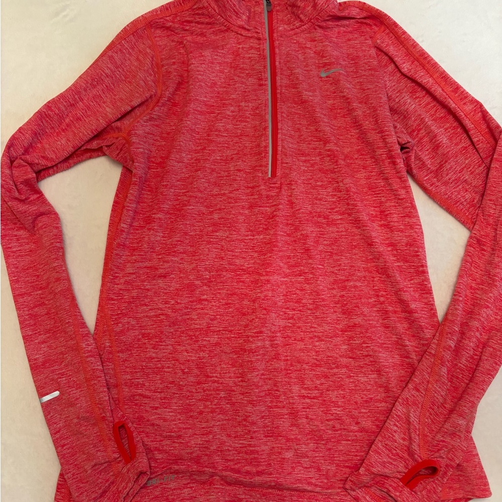 Nike Dri-FIT Red Running Top